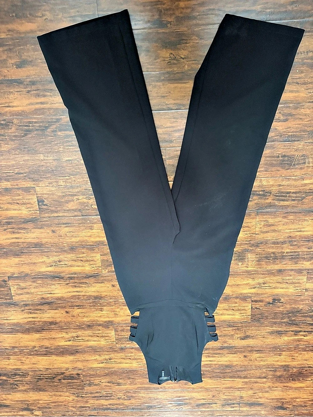 BCBGMAXAZRIA Black Cutout Maxi Dress Size Small